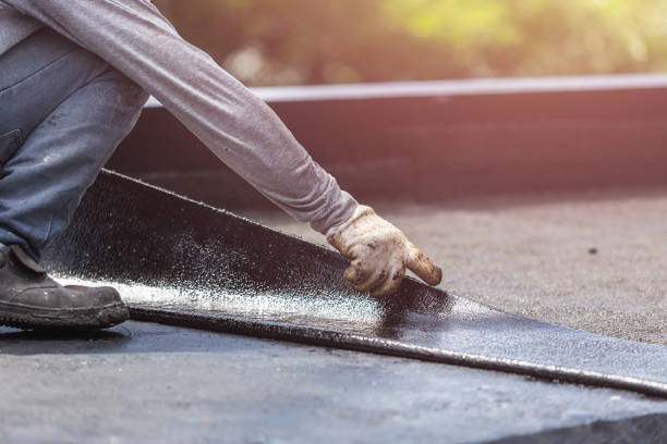 Professional Waterproofing technician working in Farmington, MN